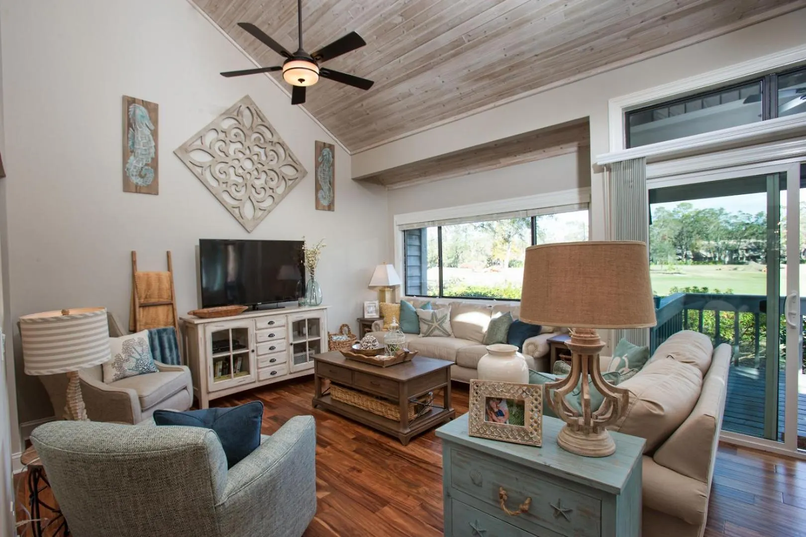 Coastal, Private Deck, Golf Villa