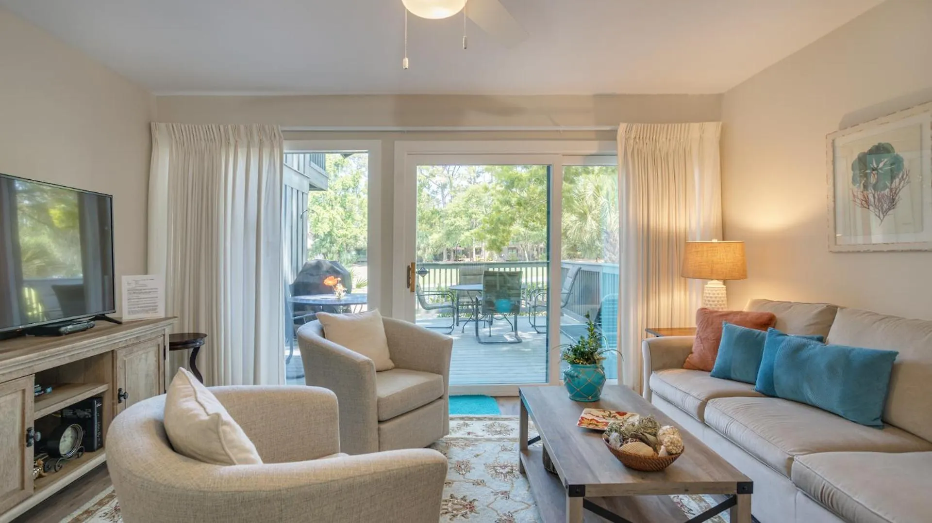 Private Deck, Golf, Palmetto Dunes * Hilton Head Island