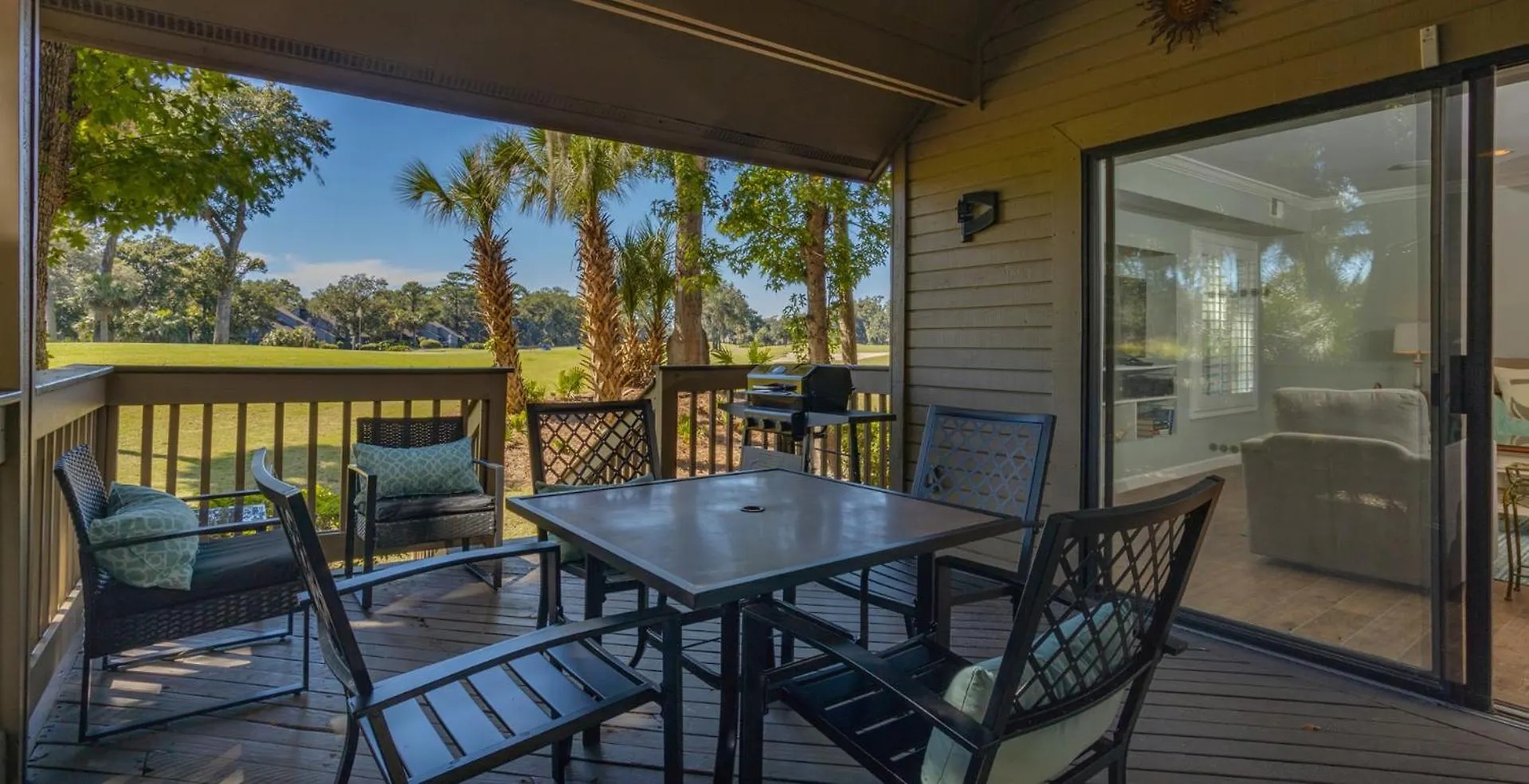Villa Private Deck, Chefs Kitchen, Golf Hilton Head Island