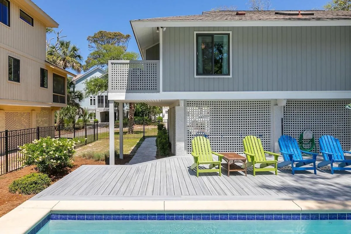 Holiday home Steps To Sand 3 Bed 2 Bath With Private Pool Hilton Head Island