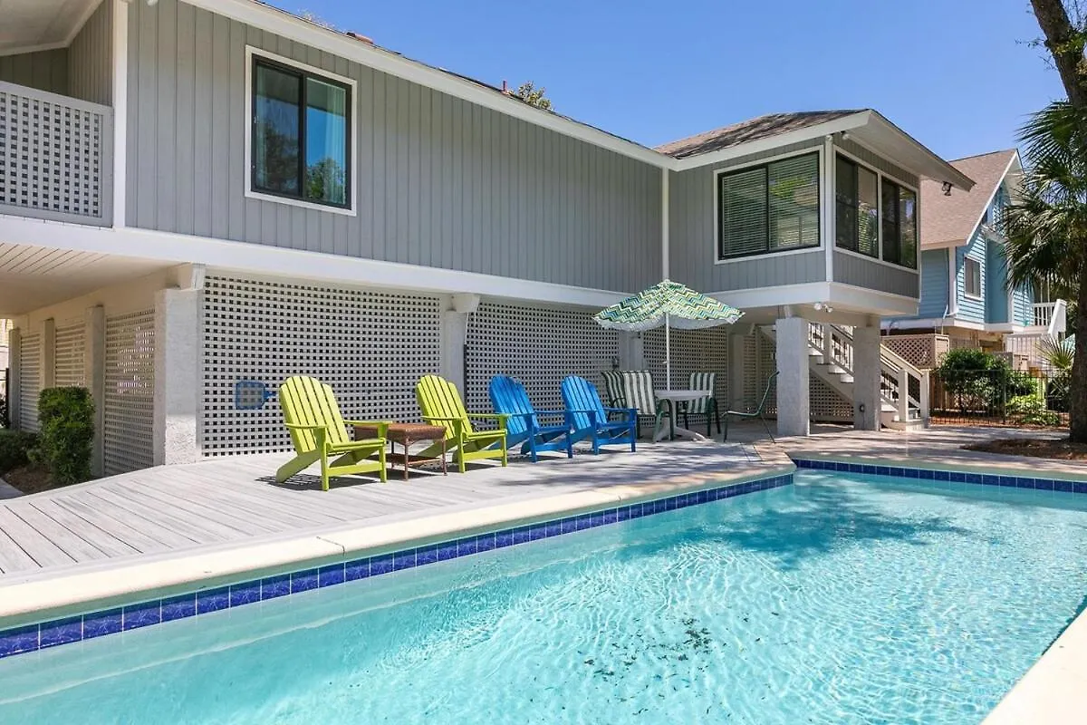 Steps To Sand 3 Bed 2 Bath With Private Pool * Hilton Head Island