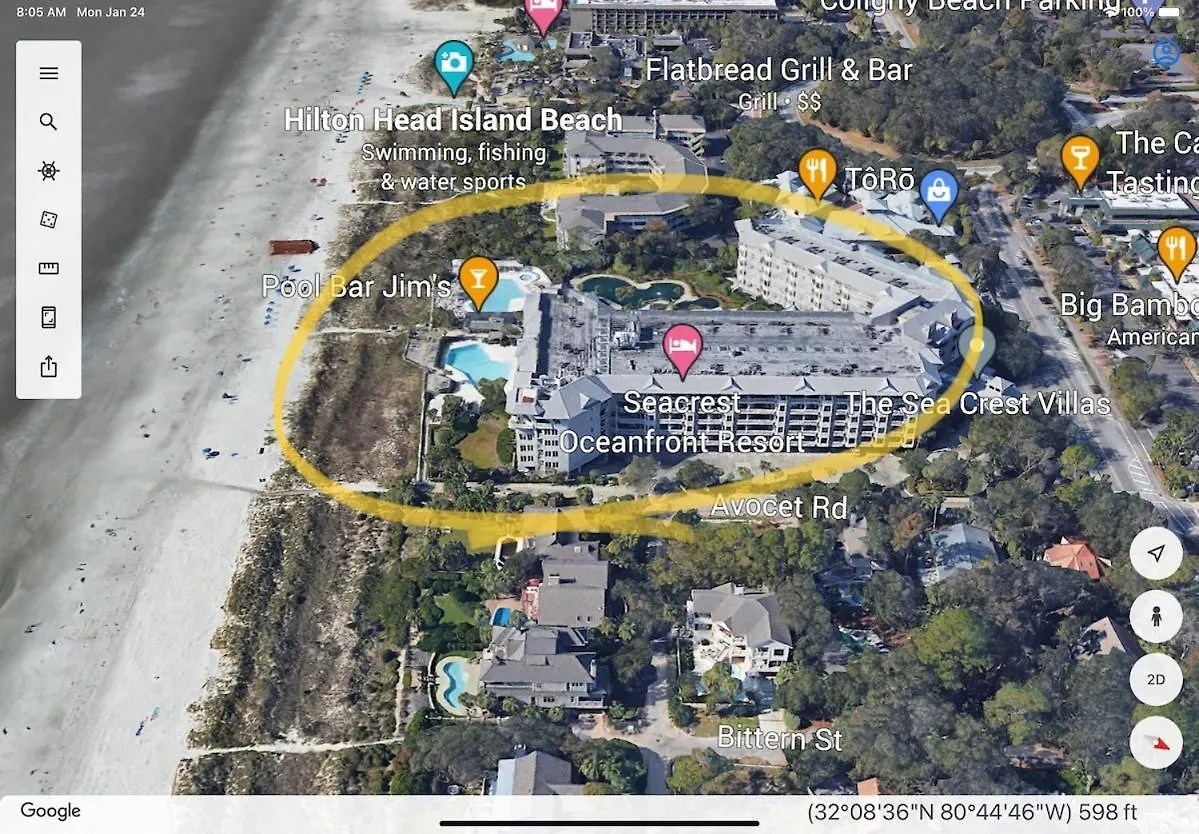Villa Seacrest Oceanfront 2 Bed 2 Bath Steps To The Hilton Head Island