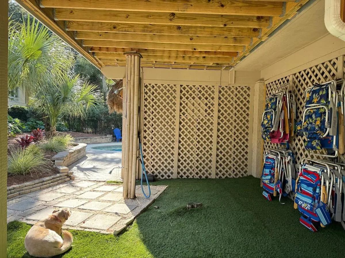Holiday home 2nd Row 5 Bed 3 And One Half Bath Pet Friendly Ocean View House Hilton Head Island