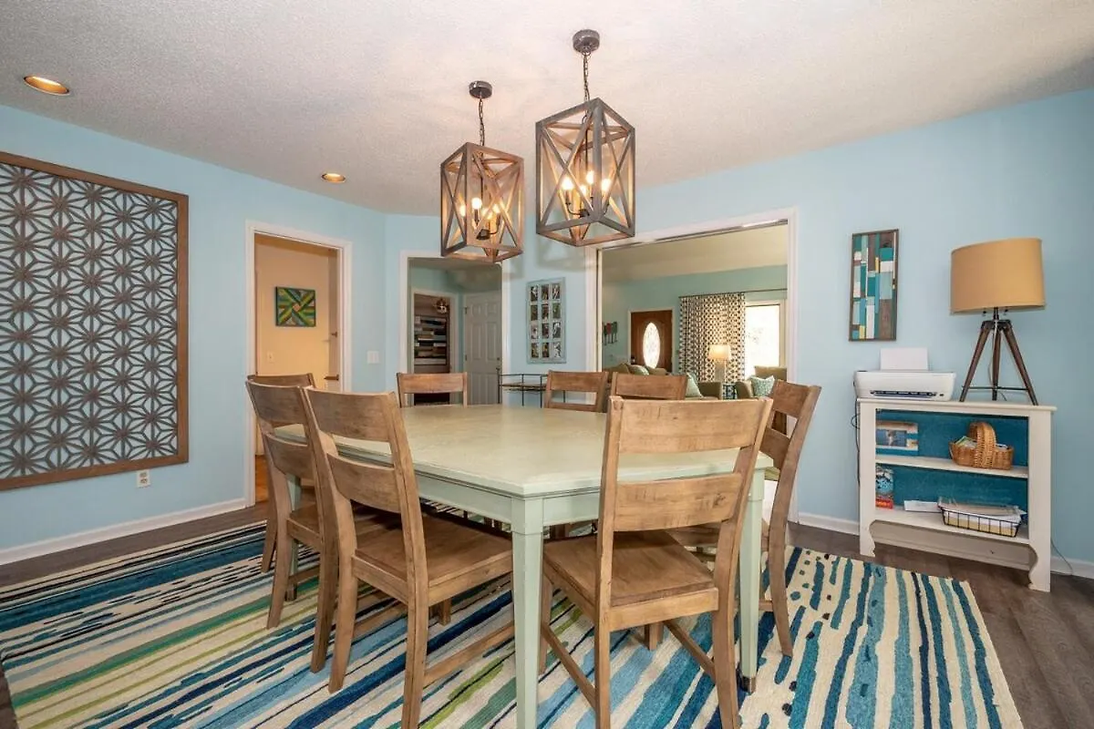 2nd Row 5 Bed 3 And One Half Bath Pet Friendly Ocean View House * Hilton Head Island