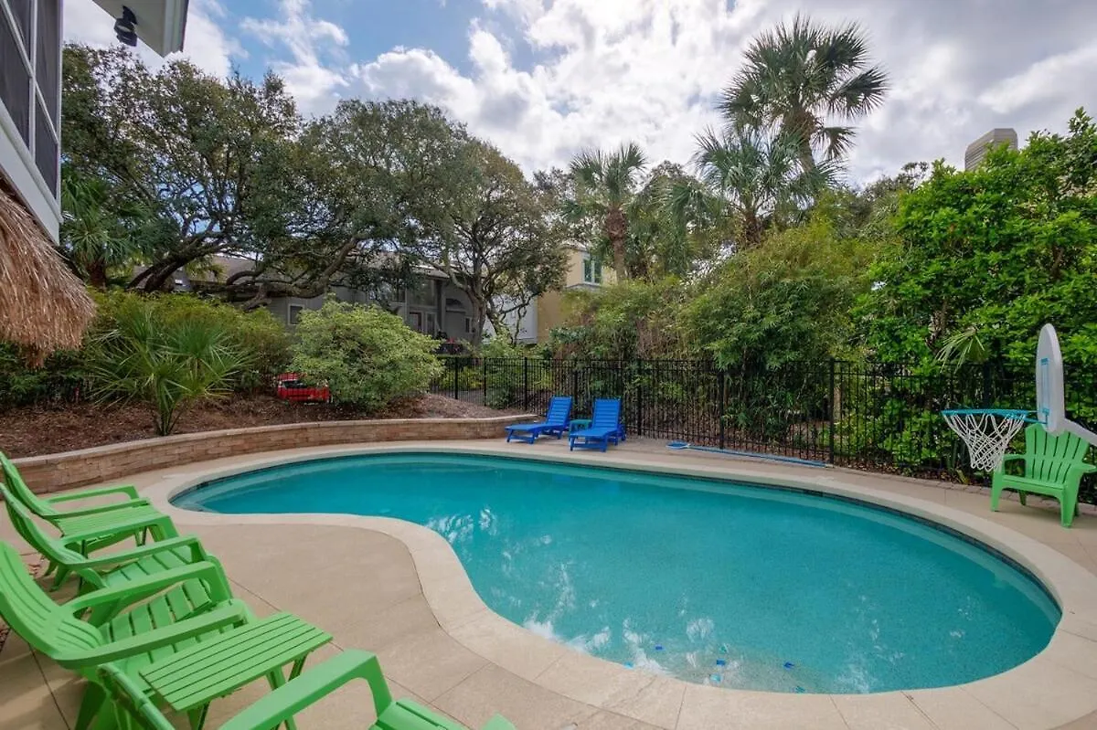 2nd Row 5 Bed 3 And One Half Bath Pet Friendly Ocean View House * Hilton Head Island