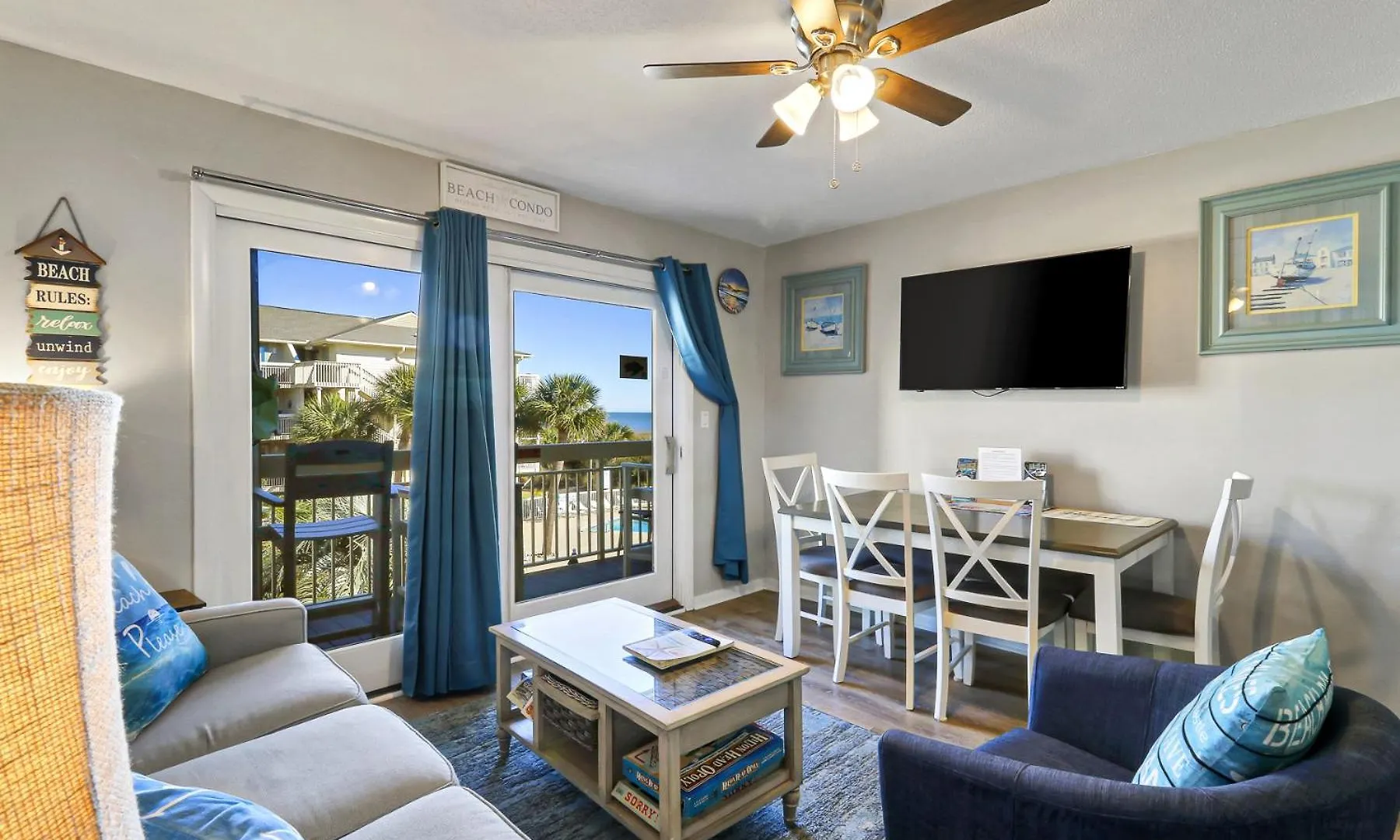 Lejlighed The Breakers #220 Condo, Beautiful Ocean View At Coligny Beach, 4 N Forest Drive Hilton Head, Walk To Shops Restaurants, Renovated Jan 2024, Vacation Hhi Llc *