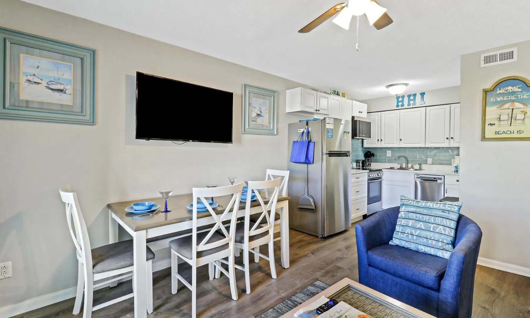 The Breakers #220 Condo, Beautiful Ocean View At Coligny Beach, 4 N Forest Drive Hilton Head, Walk To Shops Restaurants, Renovated Jan 2024, Vacation Hhi Llc