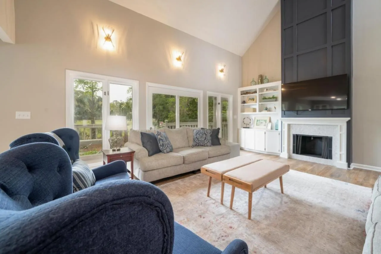 18 Stoney Creek On The Golf Course Private Pool Spacious Sleeps 10 Sea Pines * Hilton Head Island
