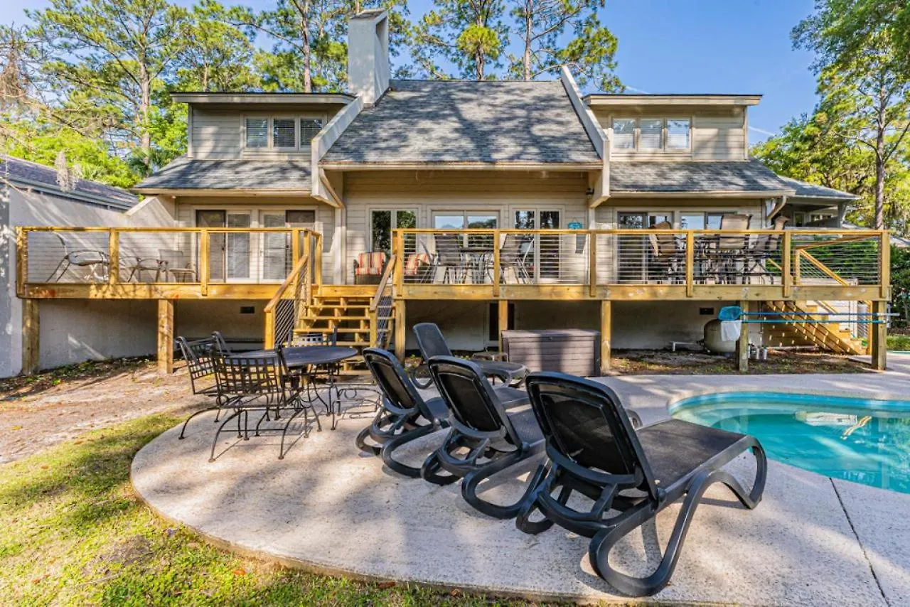 18 Stoney Creek On The Golf Course Private Pool Spacious Sleeps 10 Sea Pines *