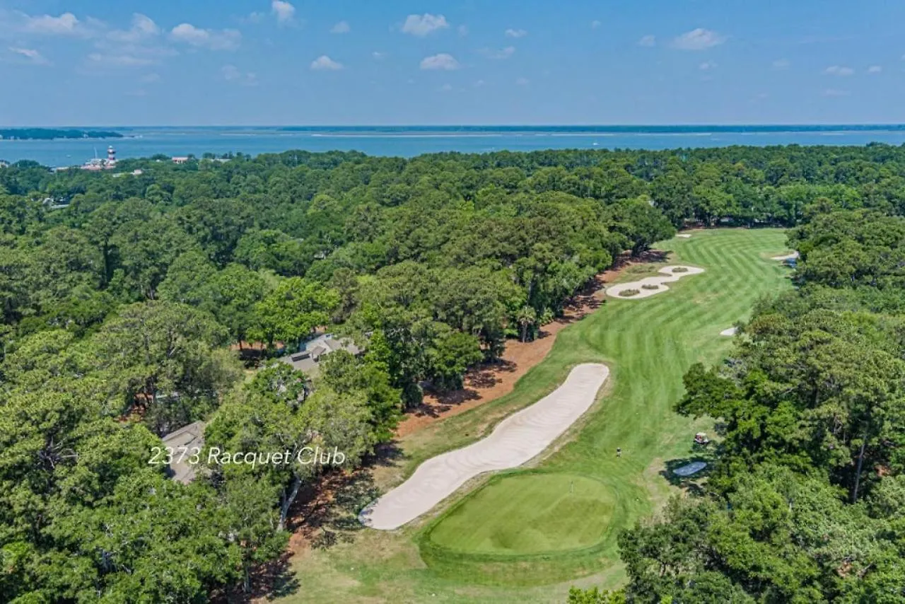 New Listing 2373 Racquet Club Gorgeous Golf Course View Steps From Harbourtown Sea Pines * Hilton Head Island