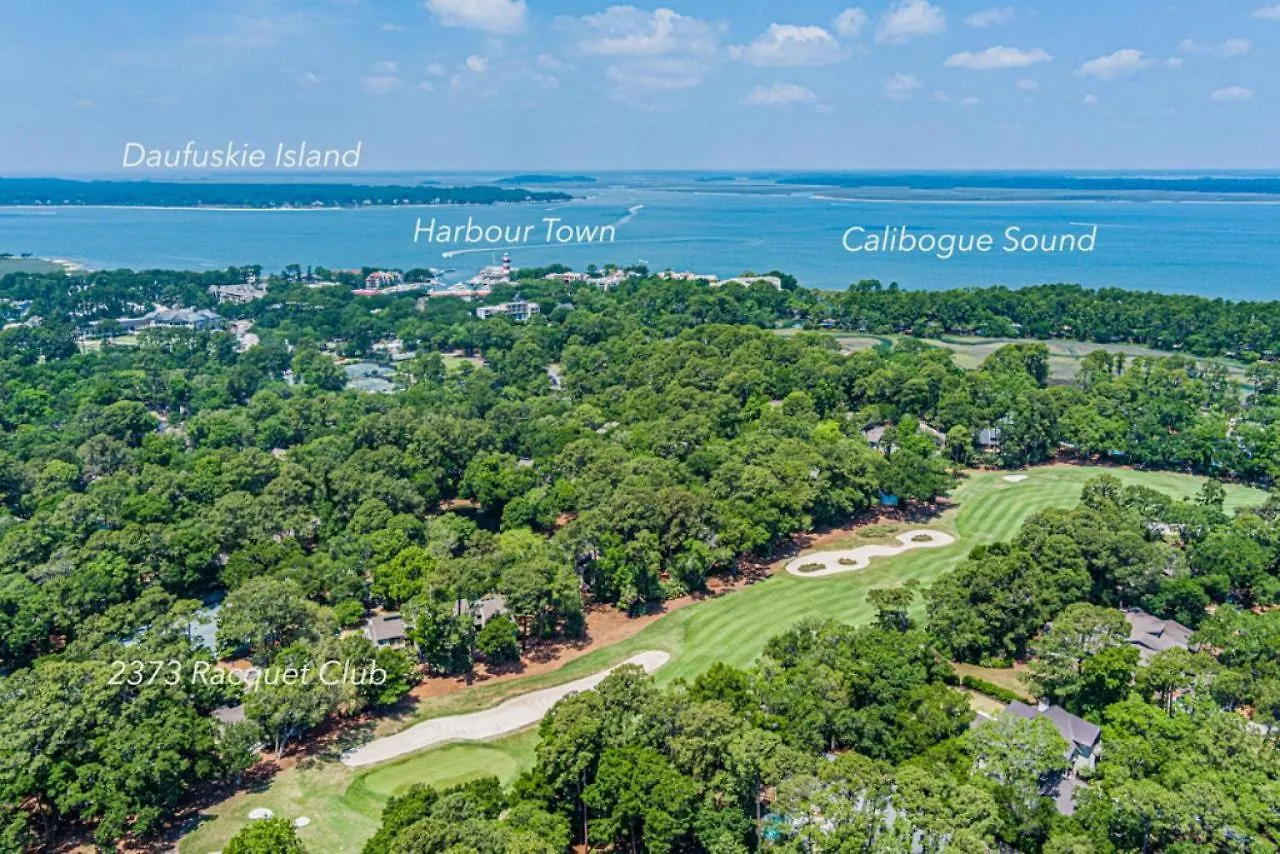 New Listing 2373 Racquet Club Gorgeous Golf Course View Steps From Harbourtown Sea Pines Holiday home Hilton Head Island