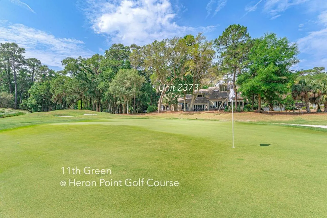 New Listing 2373 Racquet Club Gorgeous Golf Course View Steps From Harbourtown Sea Pines