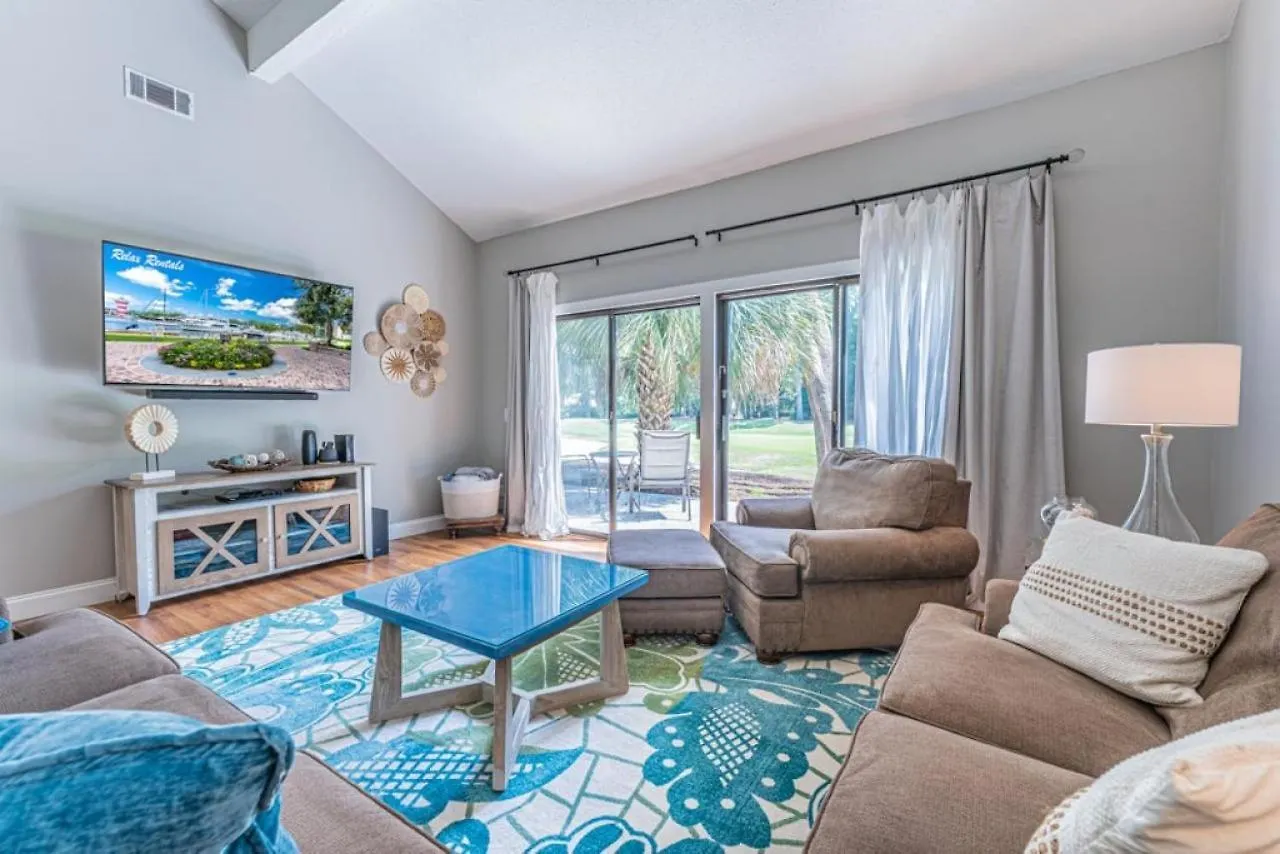 Holiday home New Listing 2373 Racquet Club Gorgeous Golf Course View Steps From Harbourtown Sea Pines Hilton Head Island