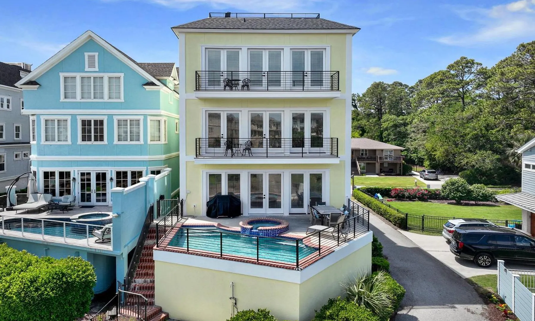 Amazing Ocean Views 36 Bradley Roof Hot Tub Sleeps 15 * Hilton Head Island