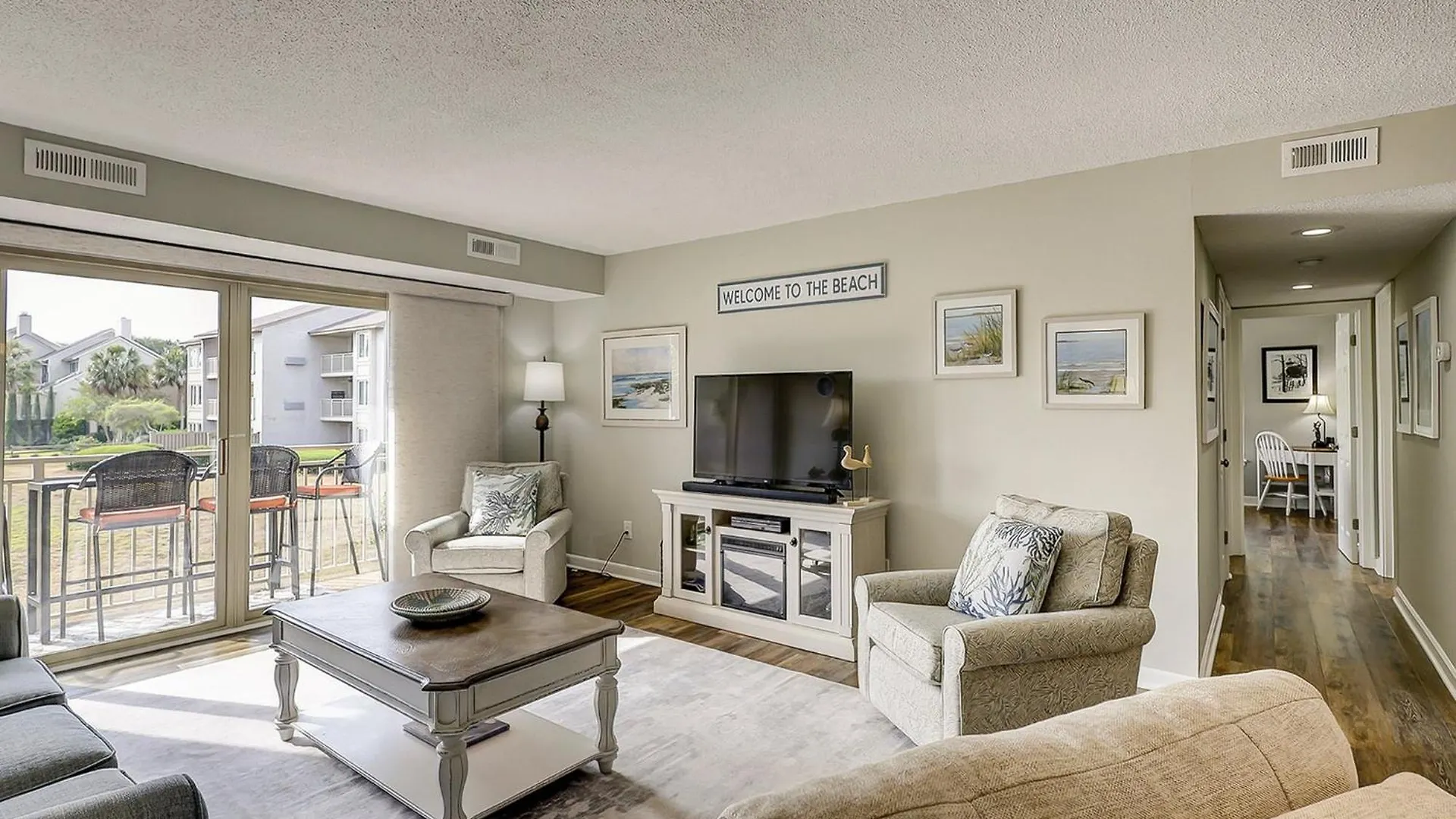 펜션 1737 Bluff Renovated Tommy Bahama Water Views Sleeps 6 Sea Pines