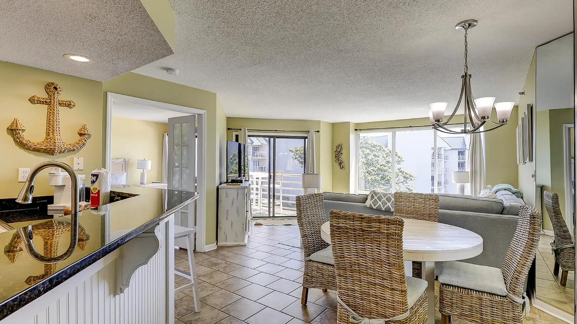 3422 Villamare Updated Luxury 2 Bedroom Ocean & Pool Views King 2 Queens Twin Sleeper Holiday home