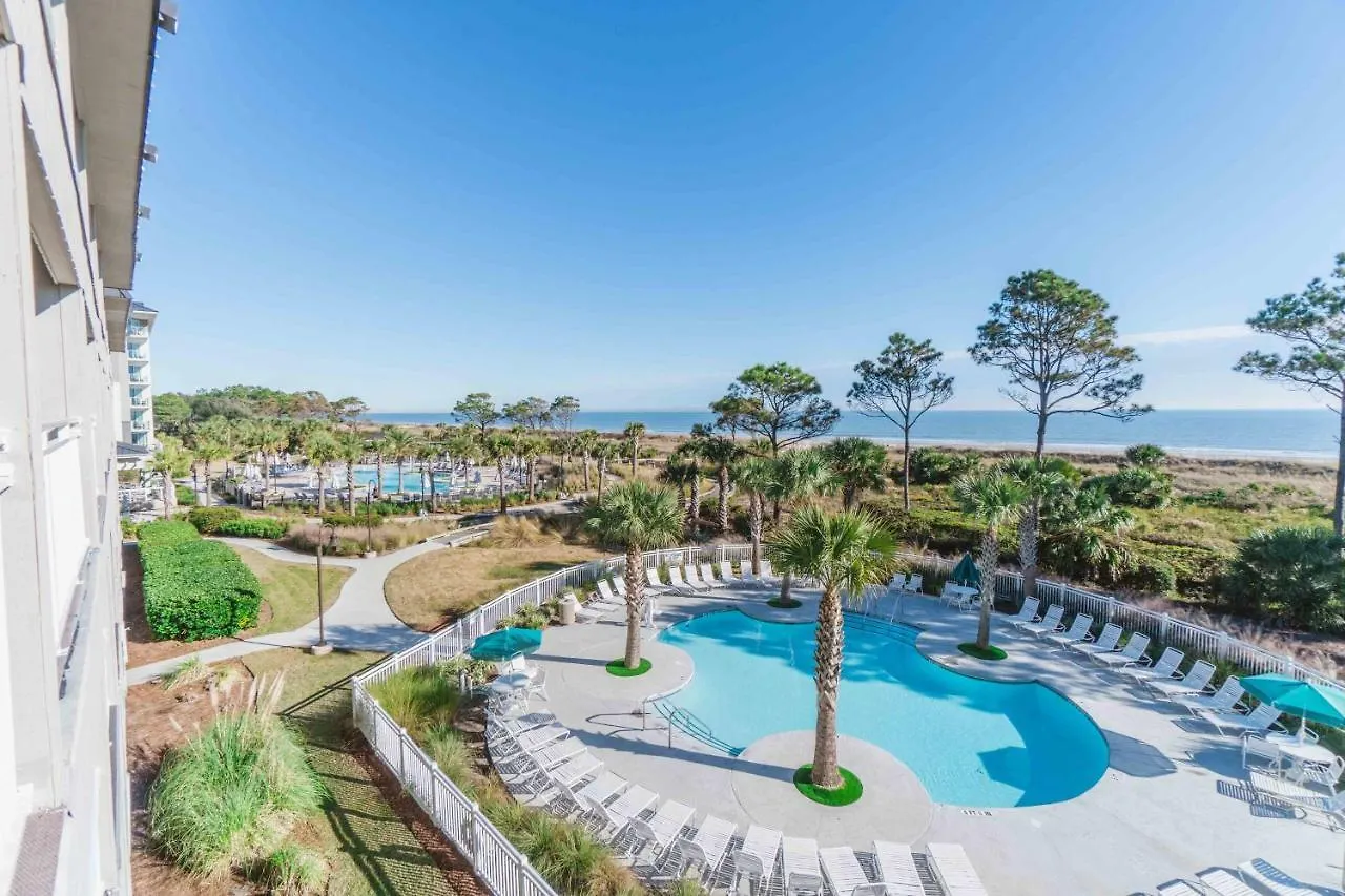 Stunning Views!!-oceanfront Villa-heated Pool-private Balcony-tiki Bar-walk To Coligny Plaza