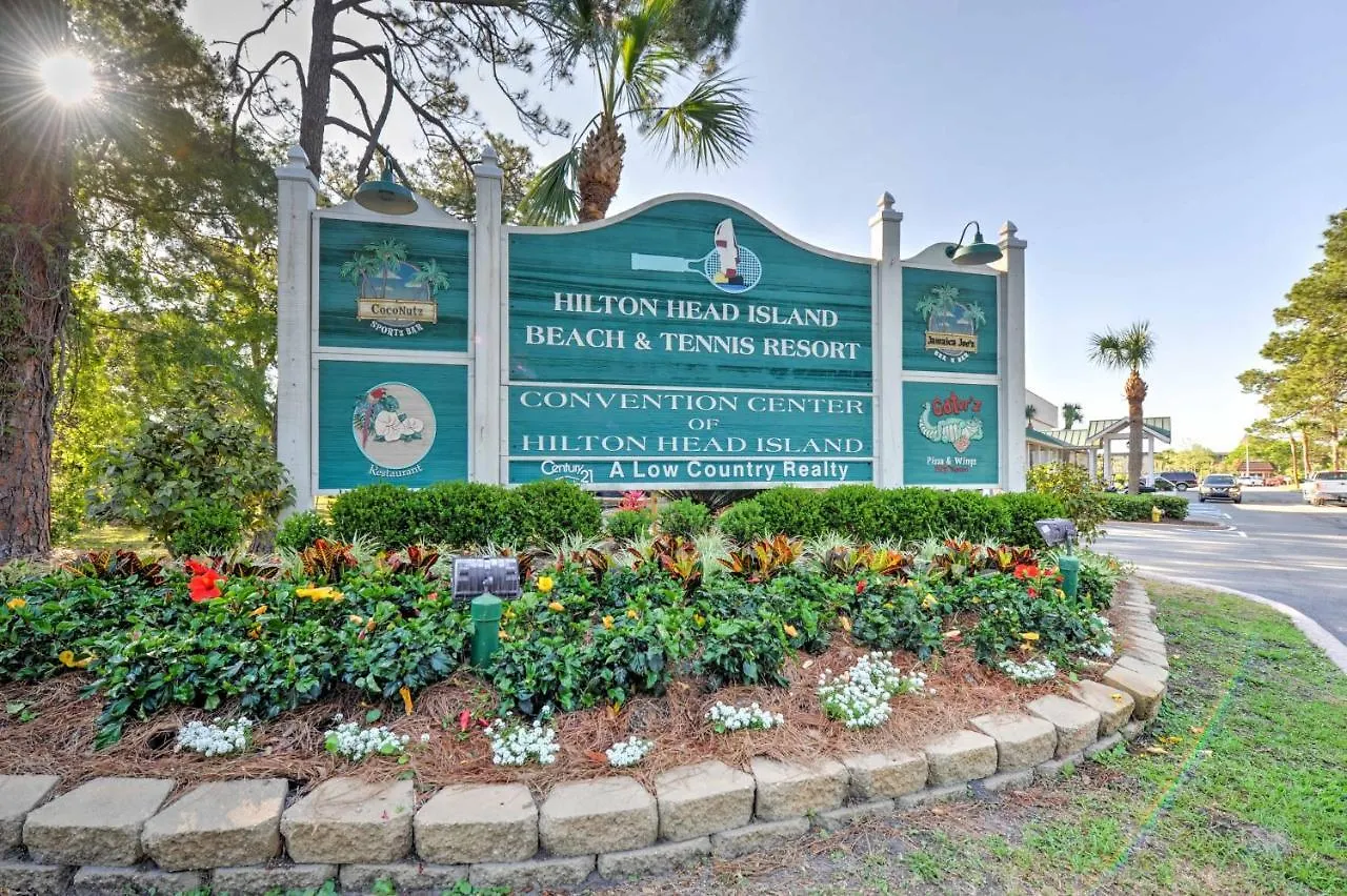 아파트 Hilton Head Pool Bar And Access 힐튼 헤드 아일랜드