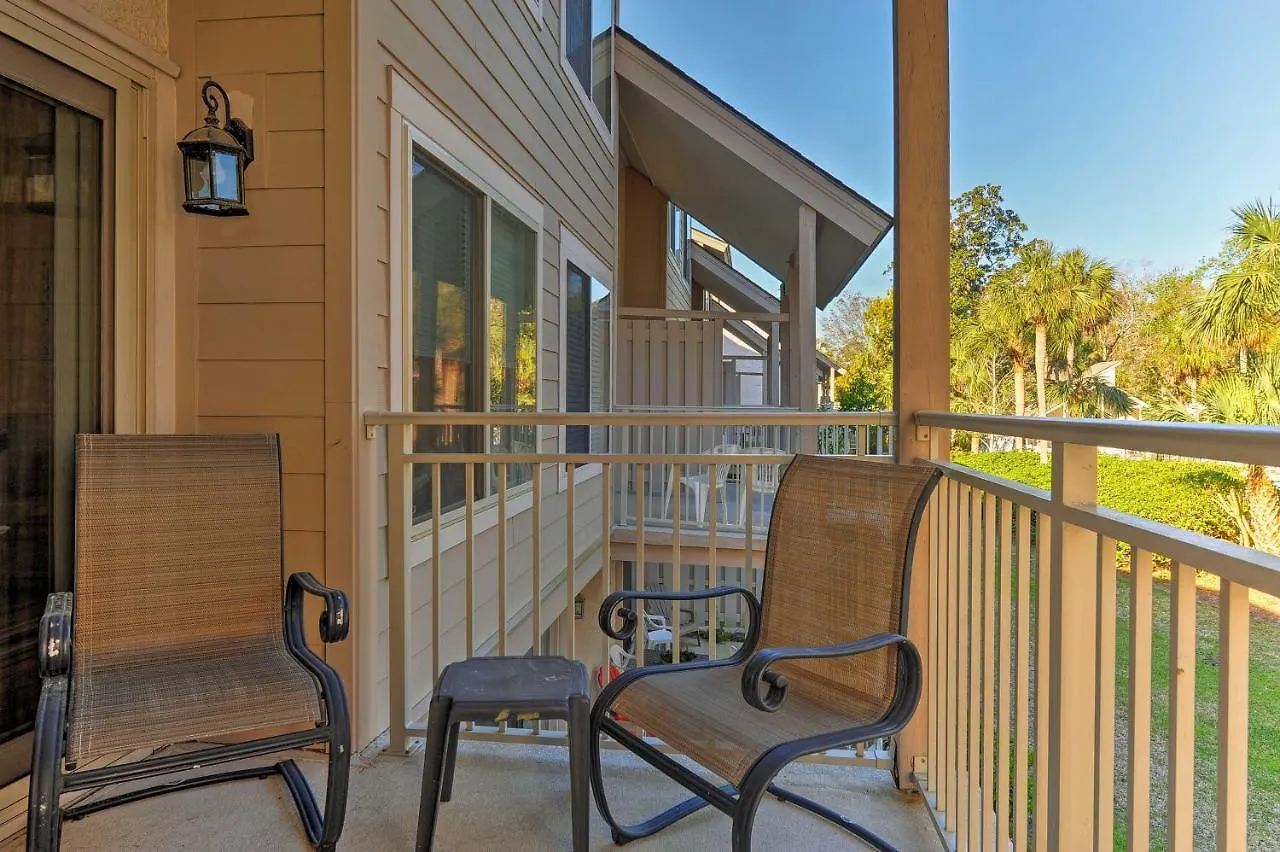 Villa Hilton Head With Balcony Walk To Beach! Hilton Head Island