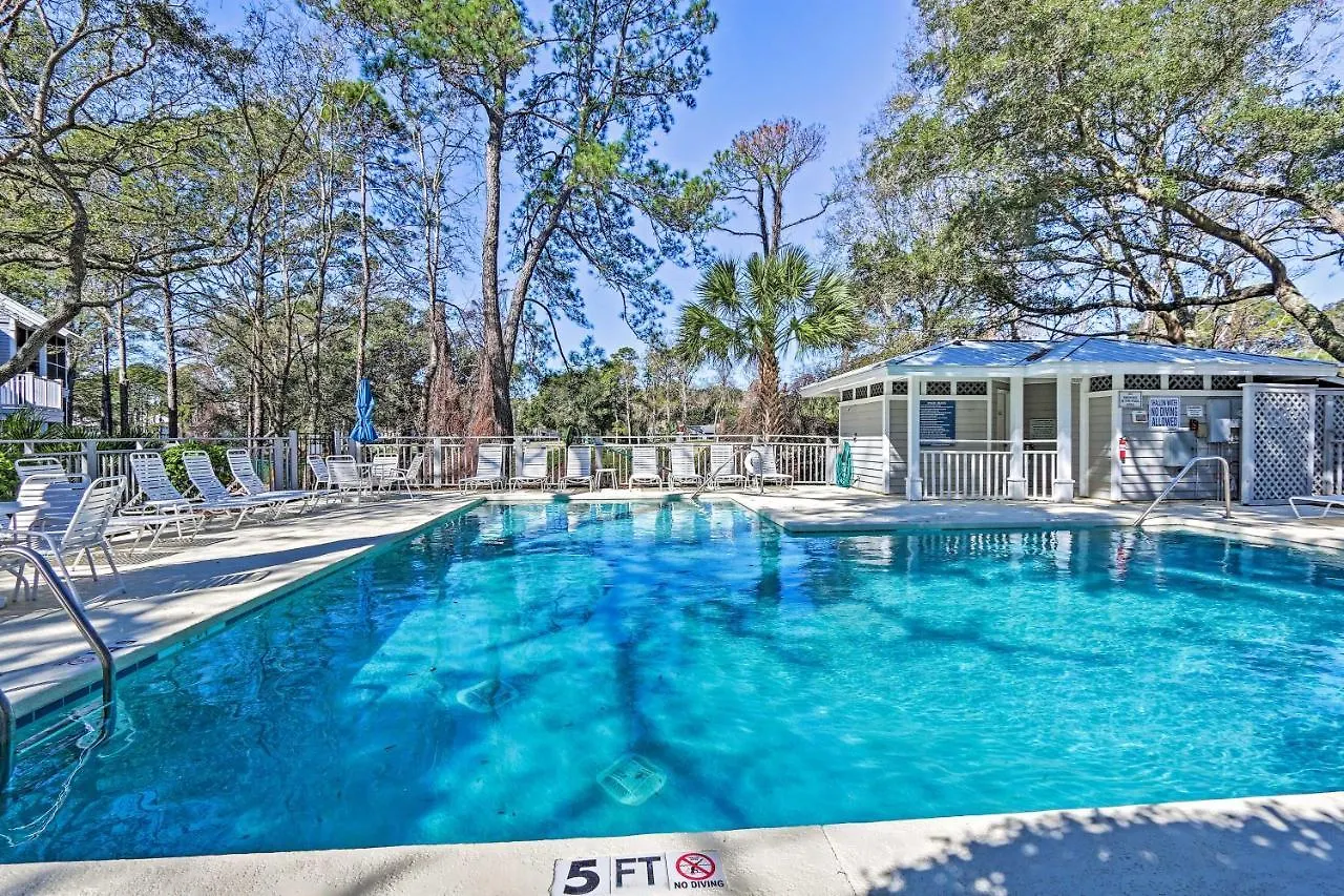 Villa Quaint Hilton Head With Pool And Hot Tub Access!