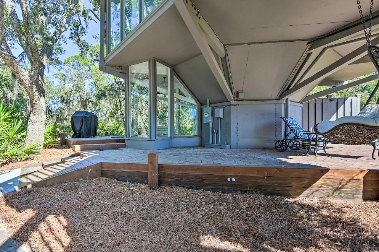 Airy Treehouse With Bikes Walk To Harbour Town! Σπίτι διακοπών