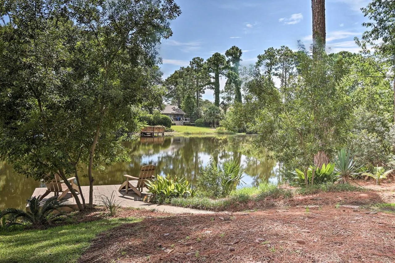 Modern Retreat With Patio And Bbq Less Than 1 Mi To Beach! Σπίτι διακοπών Hilton Head Island