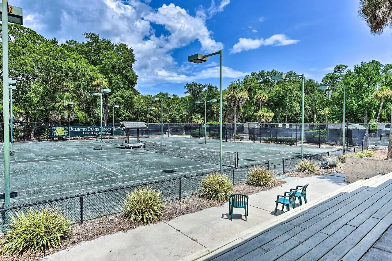 Villa Palmetto Dunes With Views Steps To Beach! Hilton Head Island