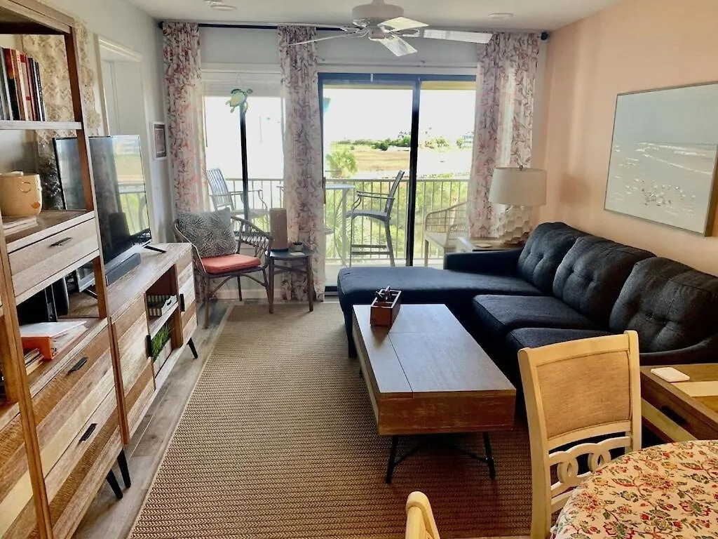 Ocean View Good Vibes 2 Bed 2 Bath Дом отдыха Хилтон-Хед-Айленд
