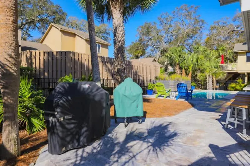 別荘 Steps To 3 Bed 2 Bath With Private Pool ヒルトンヘッドアイランド