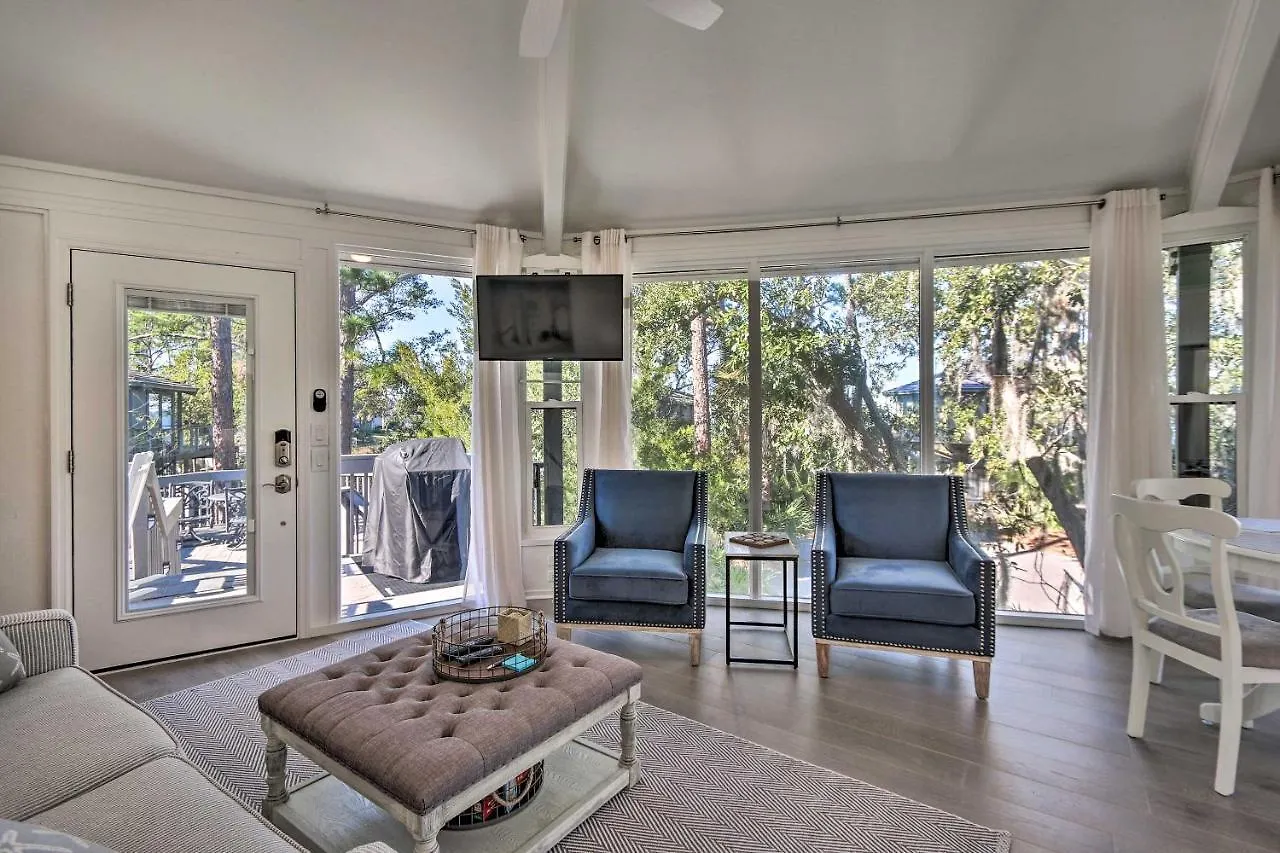 Airy Treehouse With Bikes Walk To Harbour Town! Σπίτι διακοπών